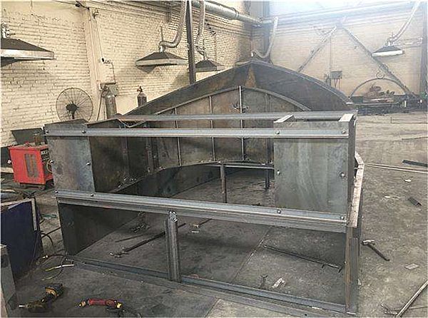 船型收費(fèi)島模具